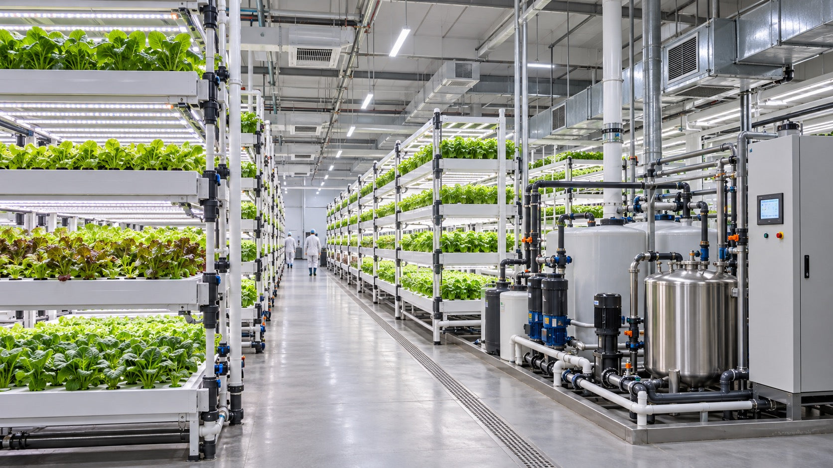 Rensui commercial plant factory interior